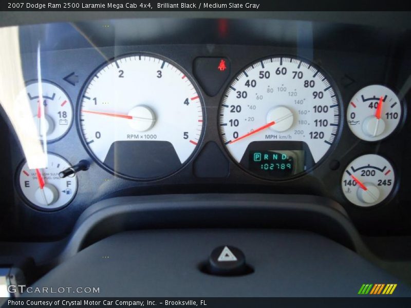  2007 Ram 2500 Laramie Mega Cab 4x4 Laramie Mega Cab 4x4 Gauges