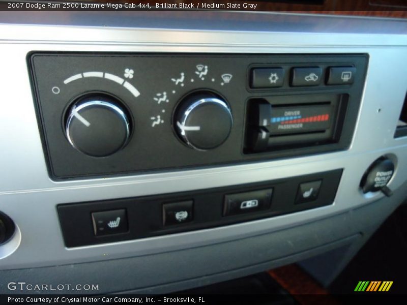 Controls of 2007 Ram 2500 Laramie Mega Cab 4x4