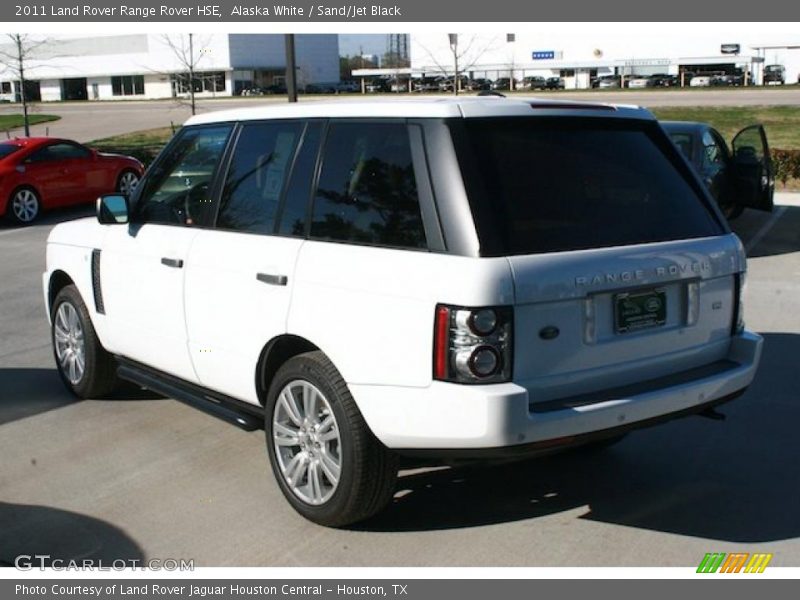 Alaska White / Sand/Jet Black 2011 Land Rover Range Rover HSE