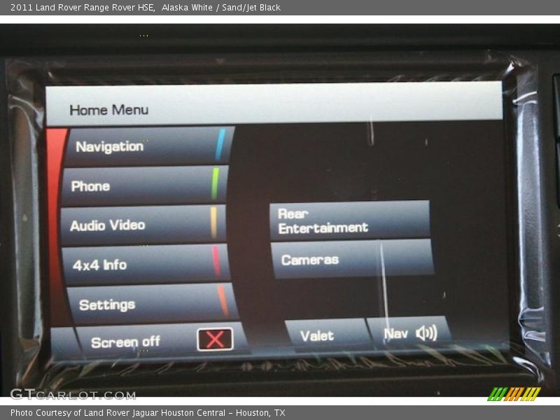 Alaska White / Sand/Jet Black 2011 Land Rover Range Rover HSE