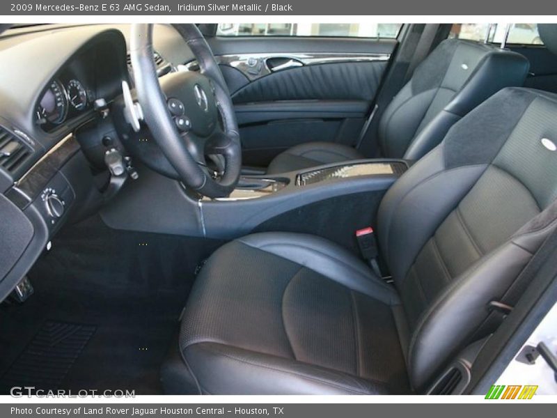  2009 E 63 AMG Sedan Black Interior