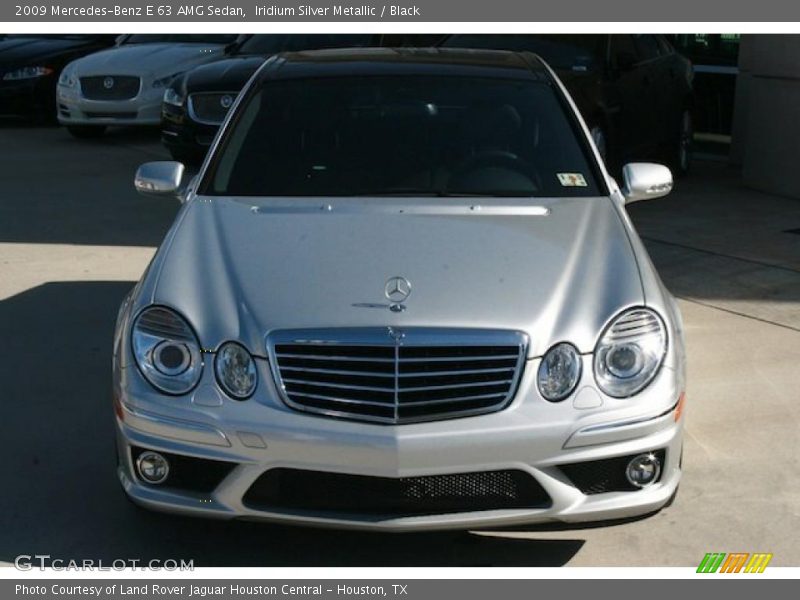 Iridium Silver Metallic / Black 2009 Mercedes-Benz E 63 AMG Sedan
