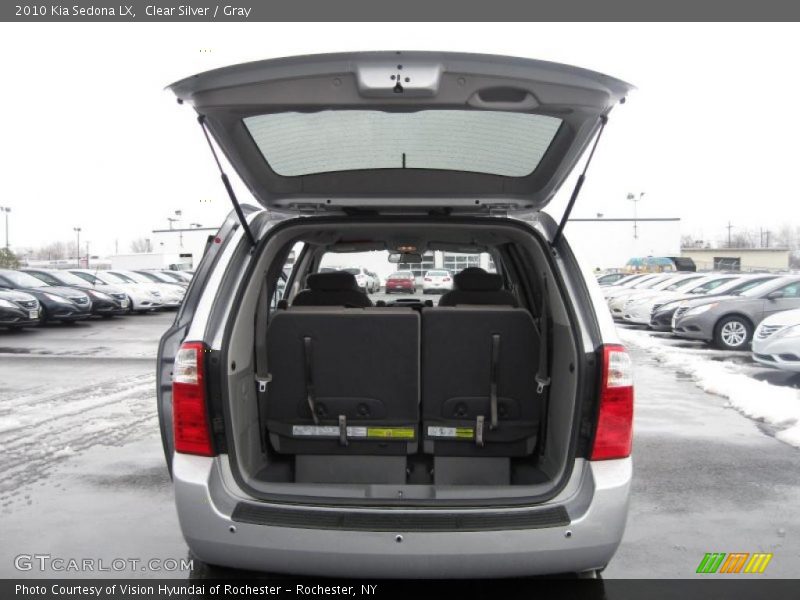 Clear Silver / Gray 2010 Kia Sedona LX