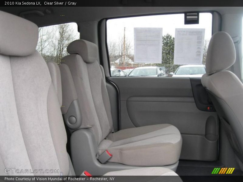 Clear Silver / Gray 2010 Kia Sedona LX