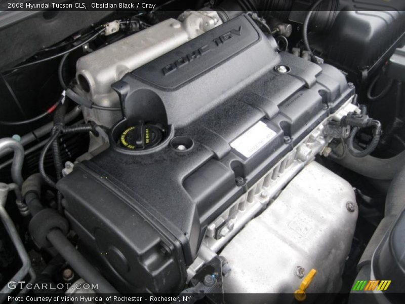  2008 Tucson GLS Engine - 2.0 Liter DOHC 16-Valve VVT 4 Cylinder