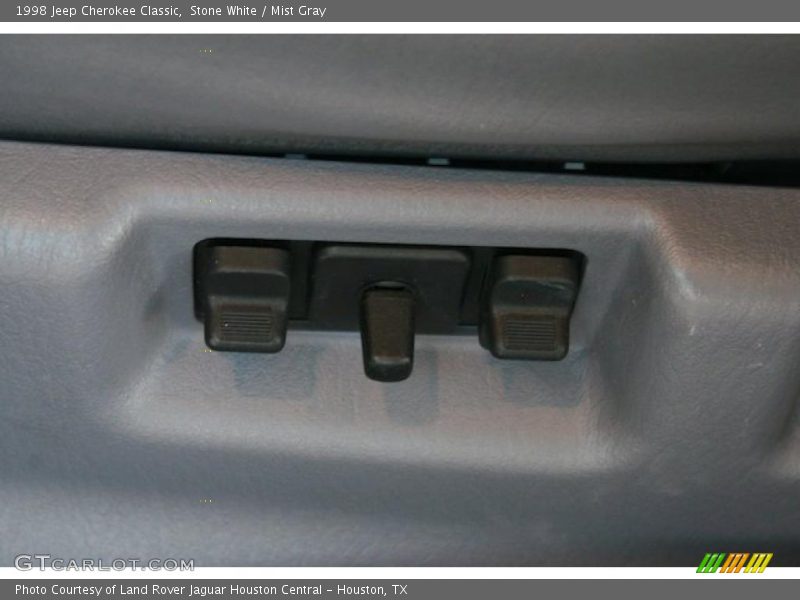 Stone White / Mist Gray 1998 Jeep Cherokee Classic