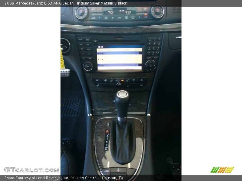 Iridium Silver Metallic / Black 2009 Mercedes-Benz E 63 AMG Sedan