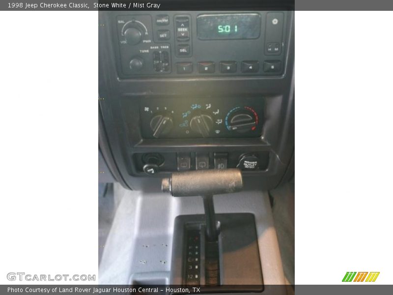 Stone White / Mist Gray 1998 Jeep Cherokee Classic