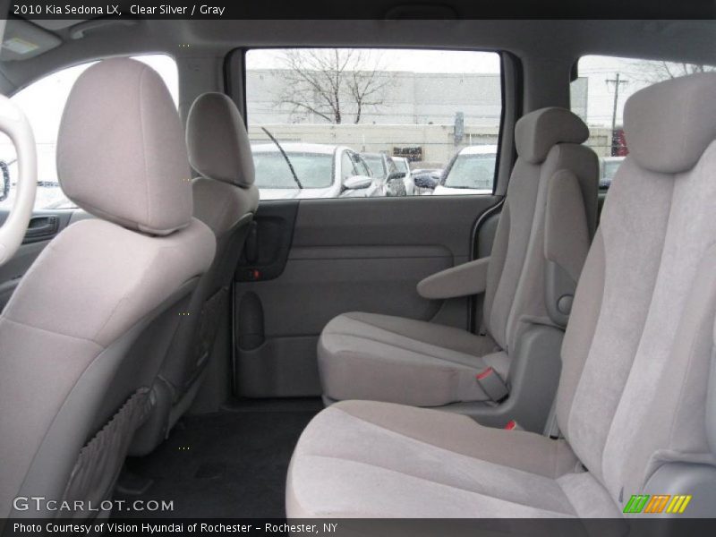 Clear Silver / Gray 2010 Kia Sedona LX