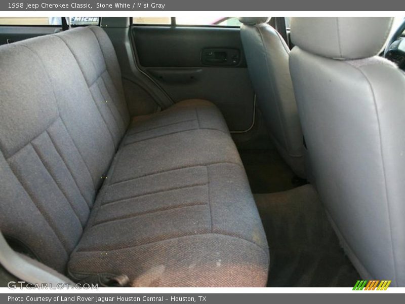 Stone White / Mist Gray 1998 Jeep Cherokee Classic