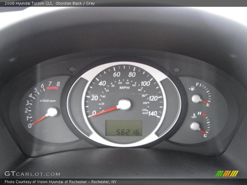  2008 Tucson GLS GLS Gauges