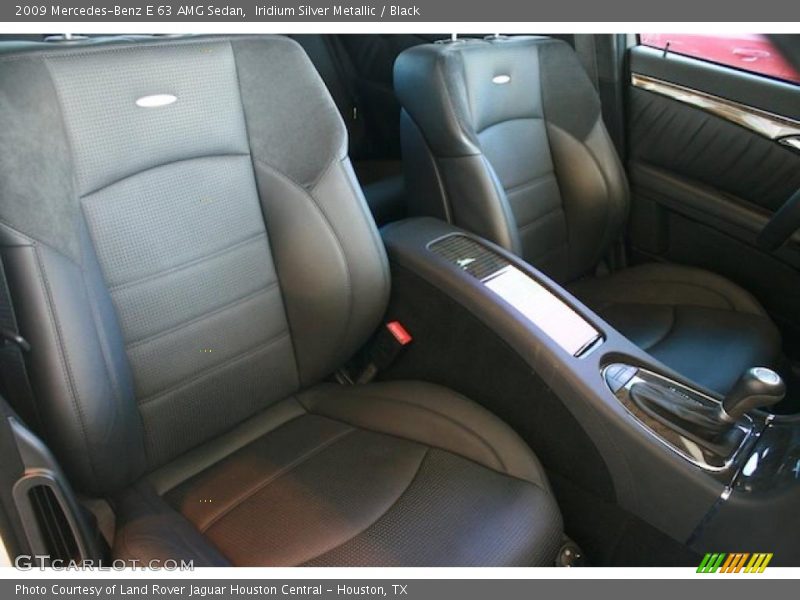 Iridium Silver Metallic / Black 2009 Mercedes-Benz E 63 AMG Sedan