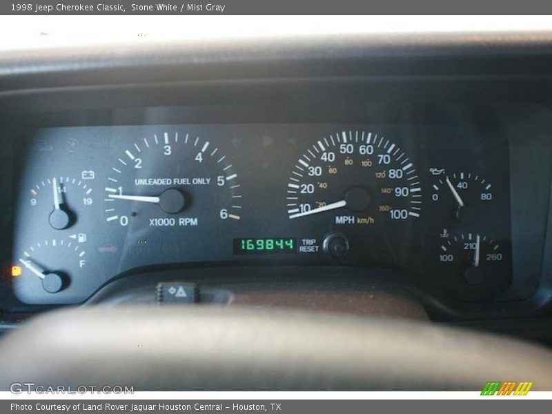  1998 Cherokee Classic Classic Gauges