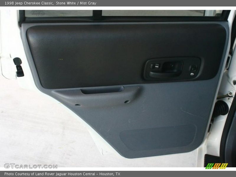 Stone White / Mist Gray 1998 Jeep Cherokee Classic