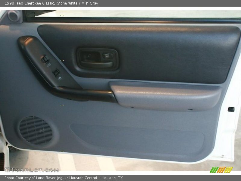Stone White / Mist Gray 1998 Jeep Cherokee Classic