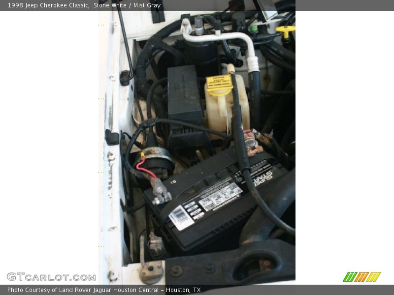 Stone White / Mist Gray 1998 Jeep Cherokee Classic