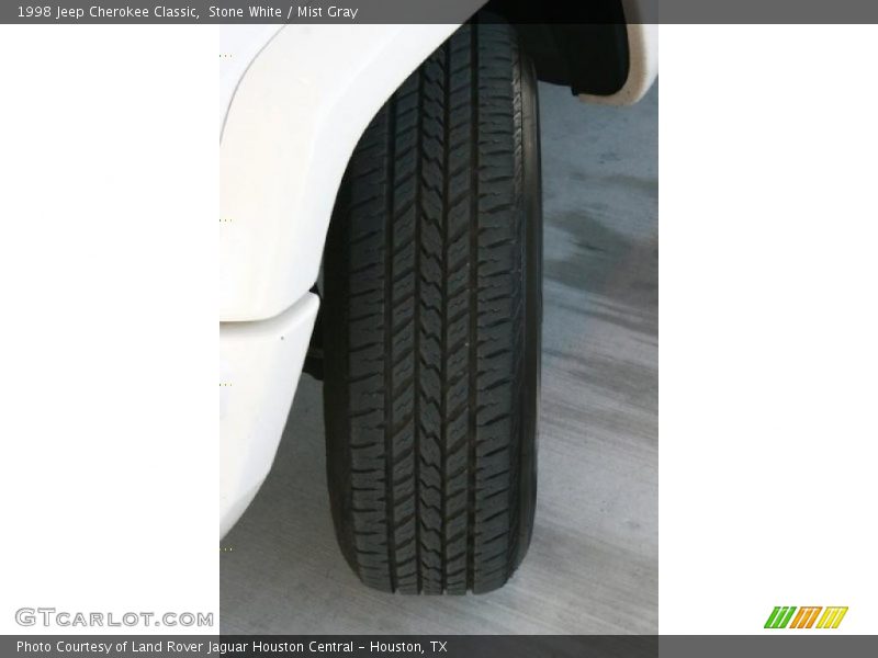 Stone White / Mist Gray 1998 Jeep Cherokee Classic