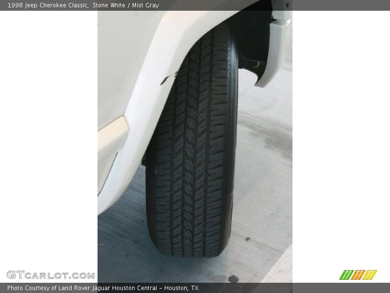 Stone White / Mist Gray 1998 Jeep Cherokee Classic