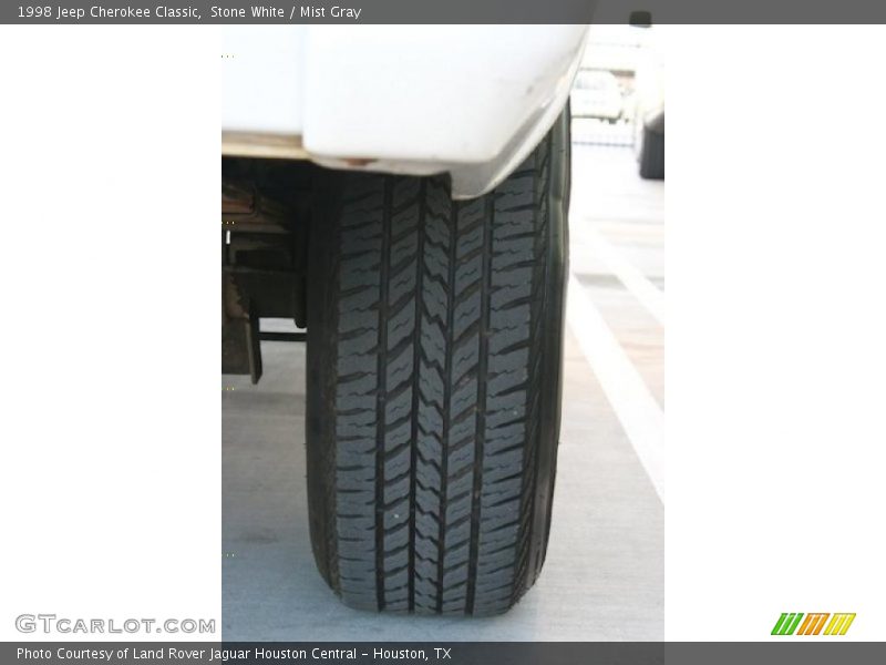 Stone White / Mist Gray 1998 Jeep Cherokee Classic
