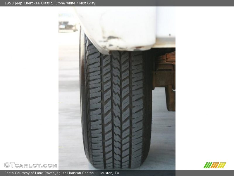 Stone White / Mist Gray 1998 Jeep Cherokee Classic