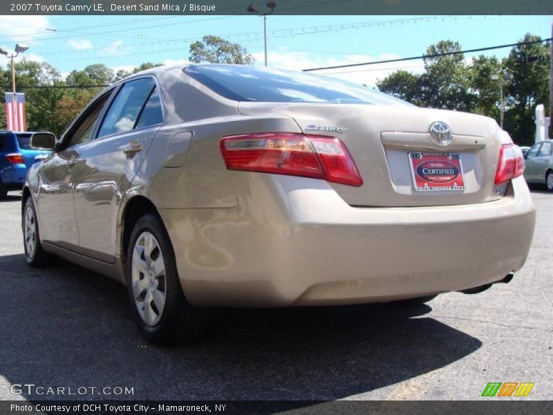 Desert Sand Mica / Bisque 2007 Toyota Camry LE
