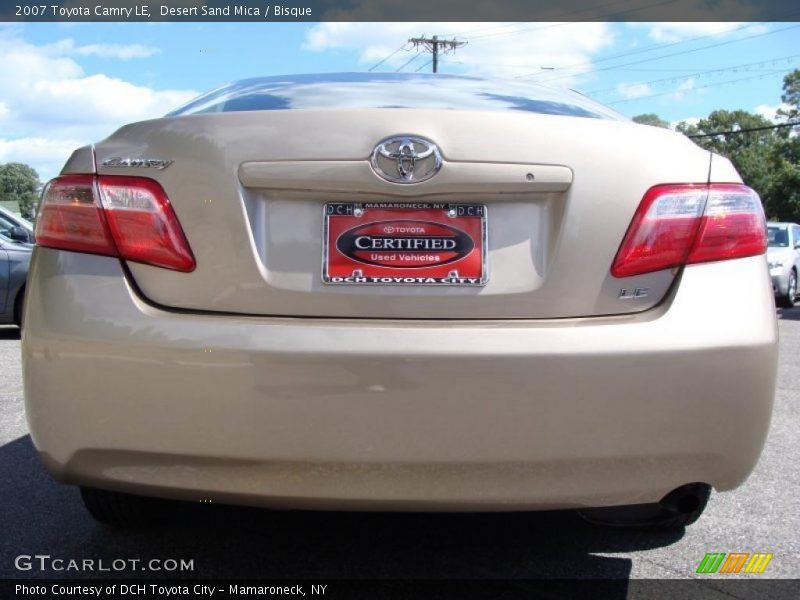 Desert Sand Mica / Bisque 2007 Toyota Camry LE