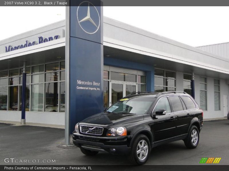 Black / Taupe 2007 Volvo XC90 3.2