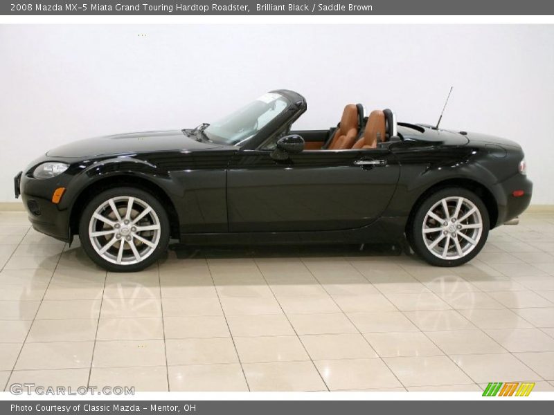  2008 MX-5 Miata Grand Touring Hardtop Roadster Brilliant Black