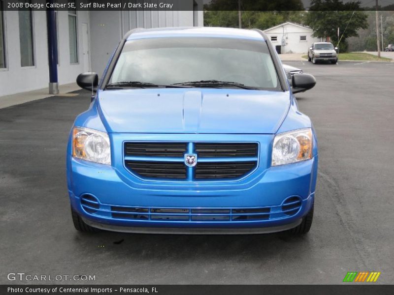 Surf Blue Pearl / Dark Slate Gray 2008 Dodge Caliber SE