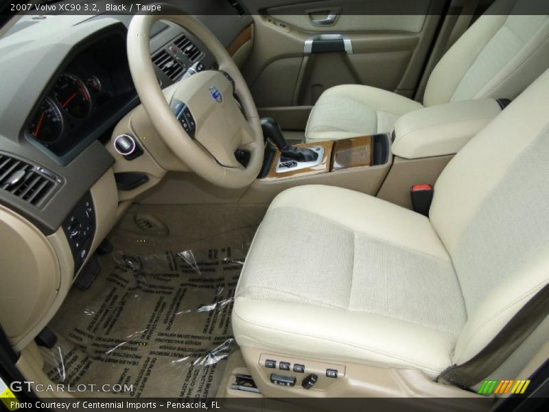 Black / Taupe 2007 Volvo XC90 3.2