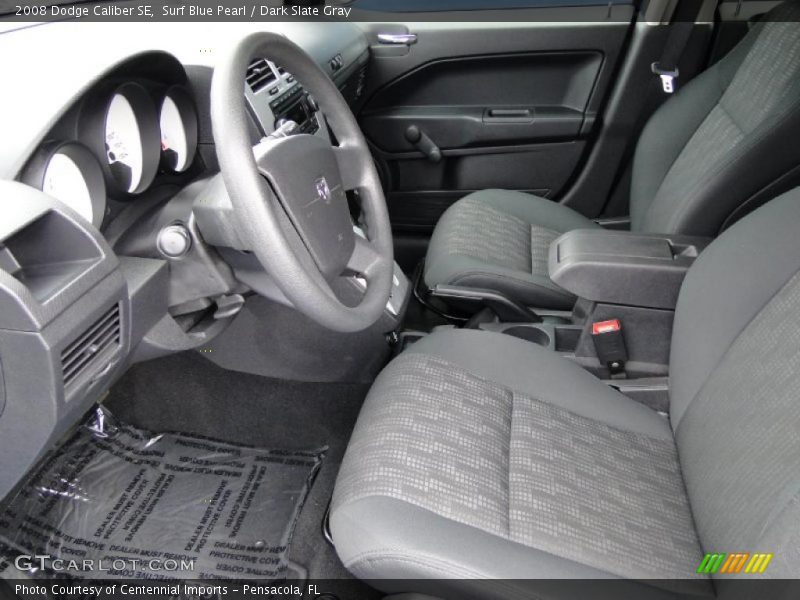 Surf Blue Pearl / Dark Slate Gray 2008 Dodge Caliber SE