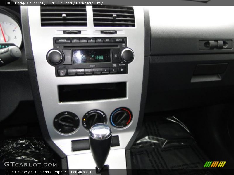 Surf Blue Pearl / Dark Slate Gray 2008 Dodge Caliber SE