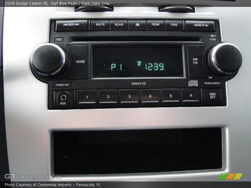 Surf Blue Pearl / Dark Slate Gray 2008 Dodge Caliber SE