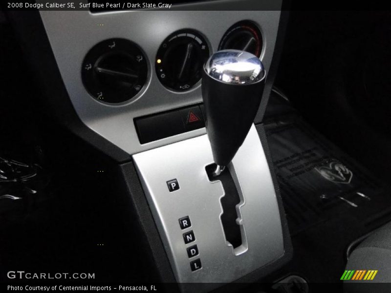Surf Blue Pearl / Dark Slate Gray 2008 Dodge Caliber SE