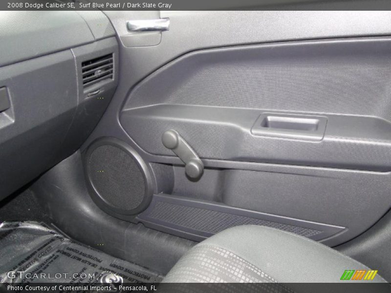 Surf Blue Pearl / Dark Slate Gray 2008 Dodge Caliber SE