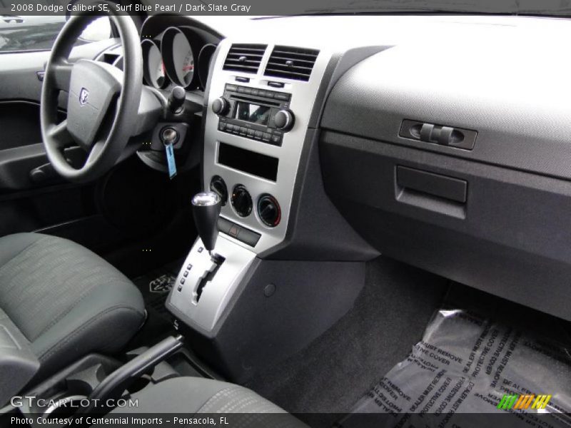 Surf Blue Pearl / Dark Slate Gray 2008 Dodge Caliber SE