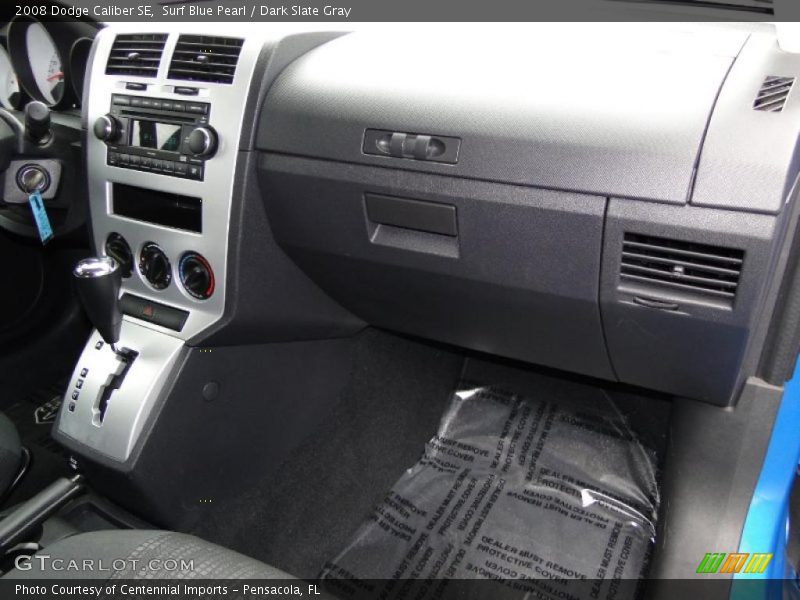 Surf Blue Pearl / Dark Slate Gray 2008 Dodge Caliber SE