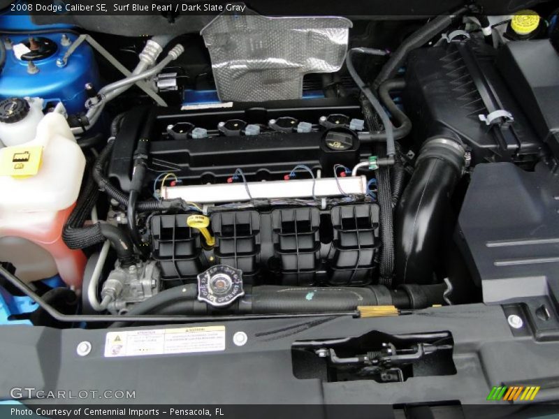 Surf Blue Pearl / Dark Slate Gray 2008 Dodge Caliber SE