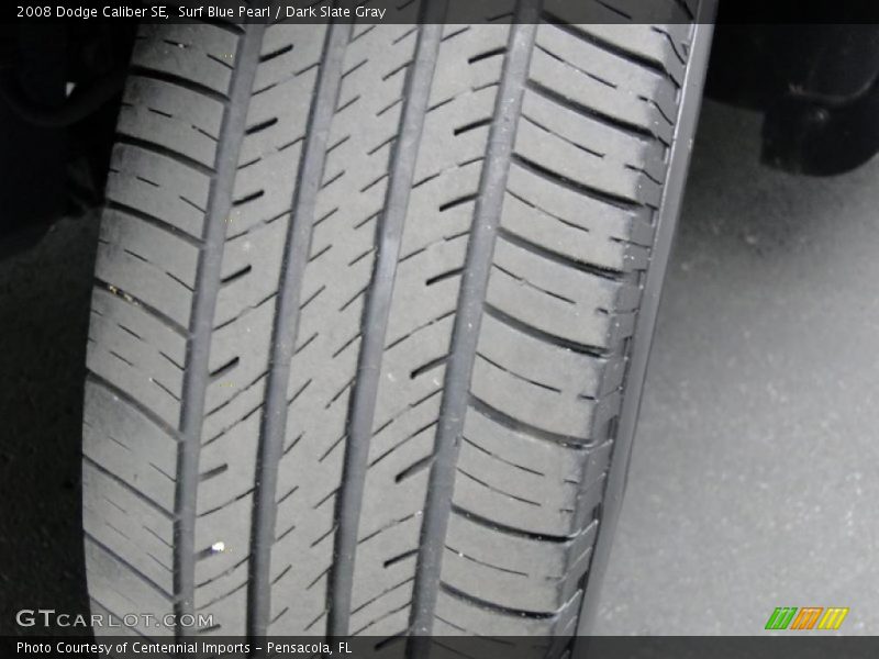 Surf Blue Pearl / Dark Slate Gray 2008 Dodge Caliber SE