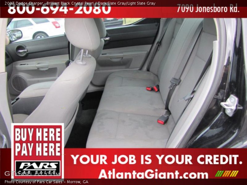 Brilliant Black Crystal Pearl / Dark Slate Gray/Light Slate Gray 2007 Dodge Charger