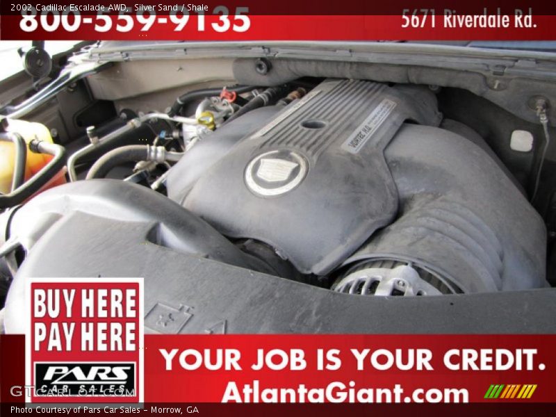 Silver Sand / Shale 2002 Cadillac Escalade AWD