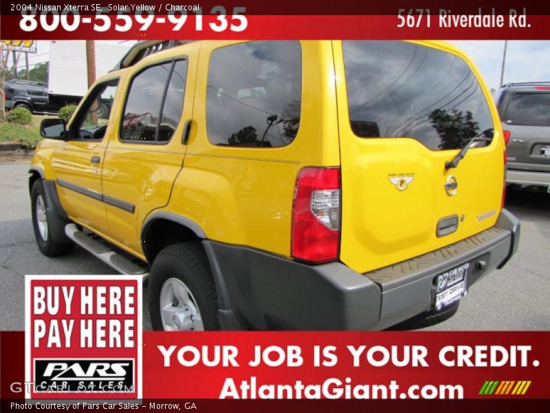 Solar Yellow / Charcoal 2004 Nissan Xterra SE
