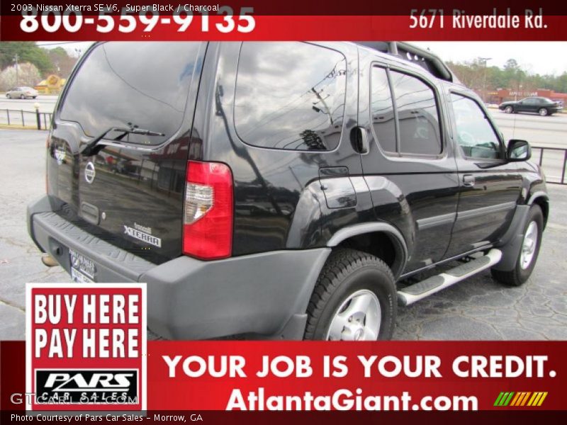 Super Black / Charcoal 2003 Nissan Xterra SE V6