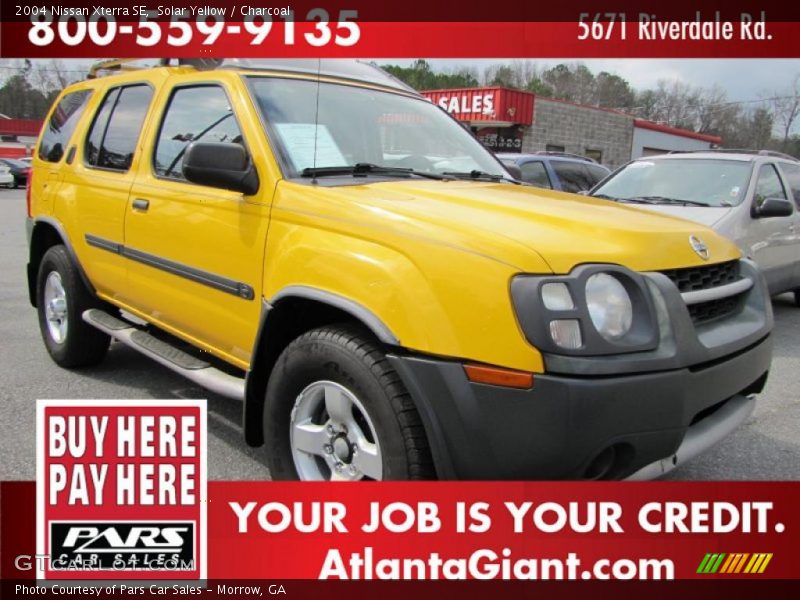 Solar Yellow / Charcoal 2004 Nissan Xterra SE