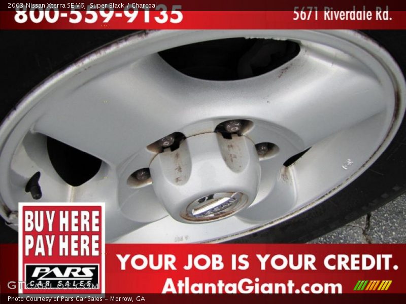 Super Black / Charcoal 2003 Nissan Xterra SE V6