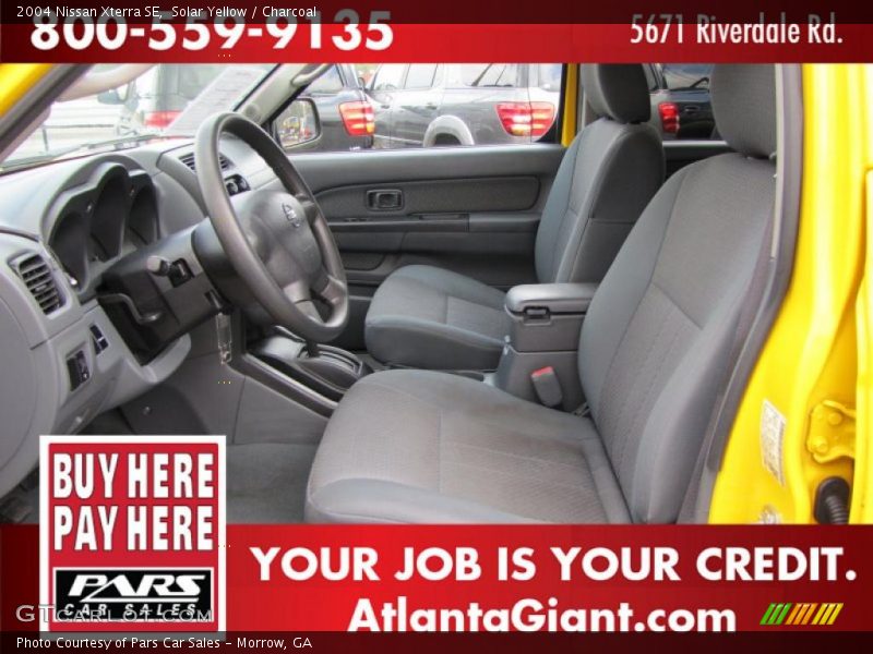 Solar Yellow / Charcoal 2004 Nissan Xterra SE