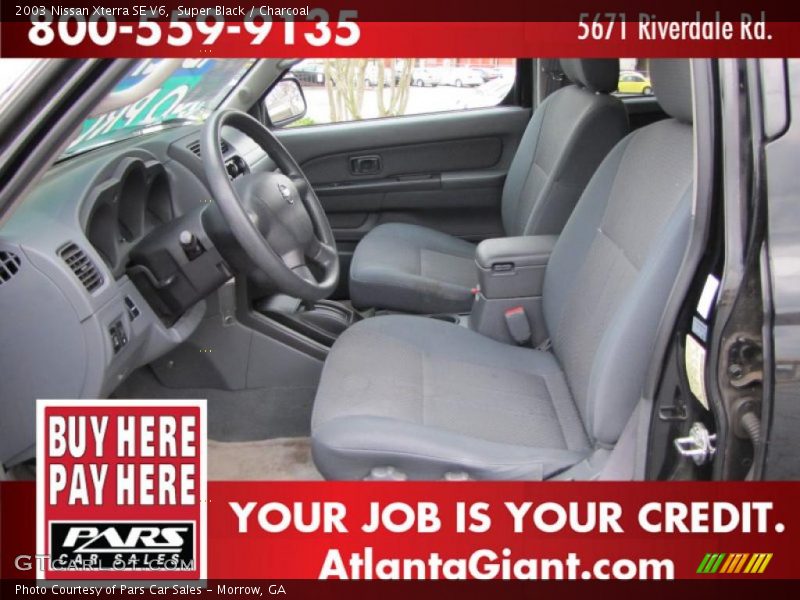 Super Black / Charcoal 2003 Nissan Xterra SE V6