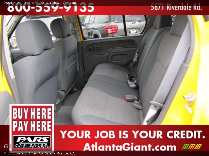 Solar Yellow / Charcoal 2004 Nissan Xterra SE