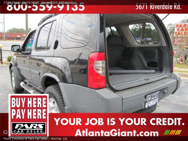 Super Black / Charcoal 2003 Nissan Xterra SE V6