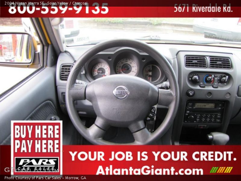 Solar Yellow / Charcoal 2004 Nissan Xterra SE